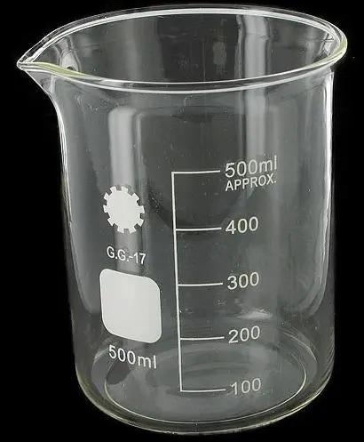 Glass Beaker 500ml-Borosilicate