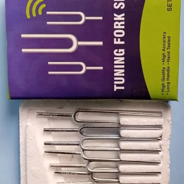 Tuning fork set of 8